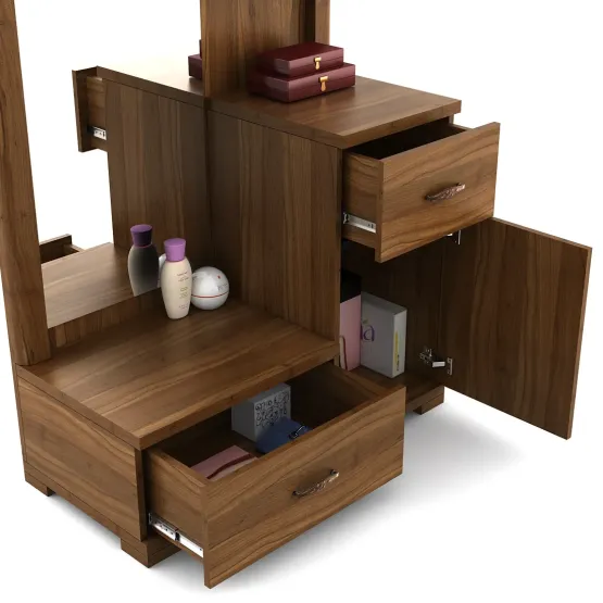 Kosmo Harmony Dressing Table - Natural Teak