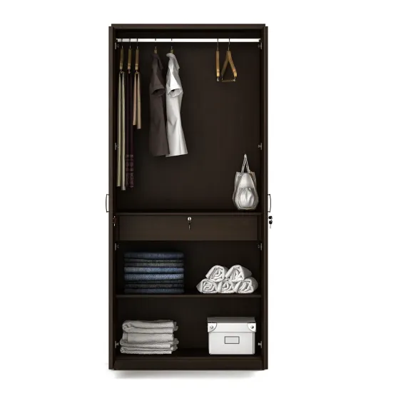 Kosmo Harmony 2 Door Wardrobe Without Mirror - Vermount - Woodpore