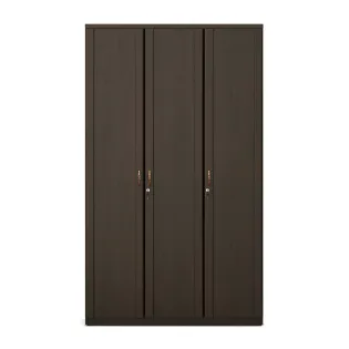 Kosmo Harmony 3 Door Wardrobe Without Mirror - Vermount - Woodpore