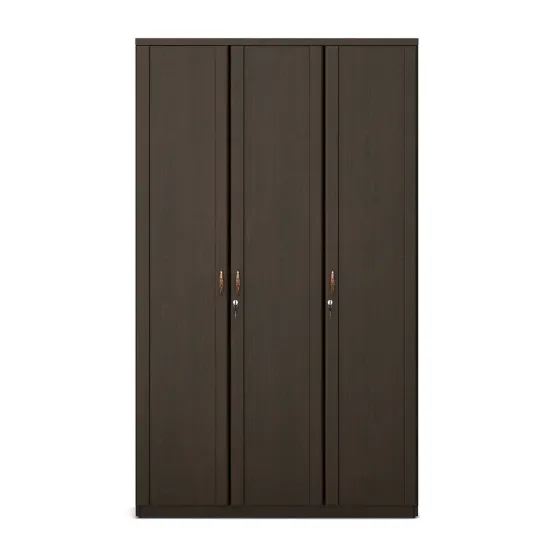 Kosmo Harmony 3 Door Wardrobe Without Mirror - Vermount - Woodpore