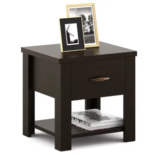 Harmony Bedside With One Drawer - Vermount - Woodpore