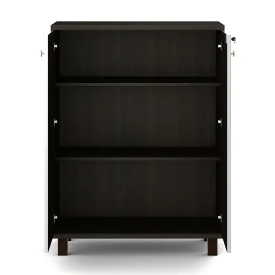 Icon Mid Height Storage 900 (w) X 450  - Fumed Oak