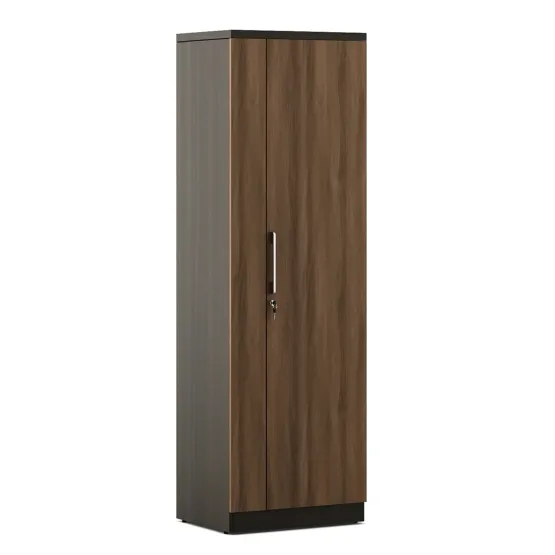 Kosmo Ken 1 Door Wardrobe Without Mirror - Walnut Bronze Woodpore