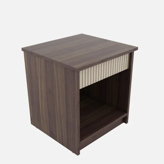 Kia Bedside - Lyon Walnut