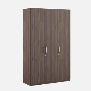 Kia 3 Door Wardrobe - Lyon Walnut