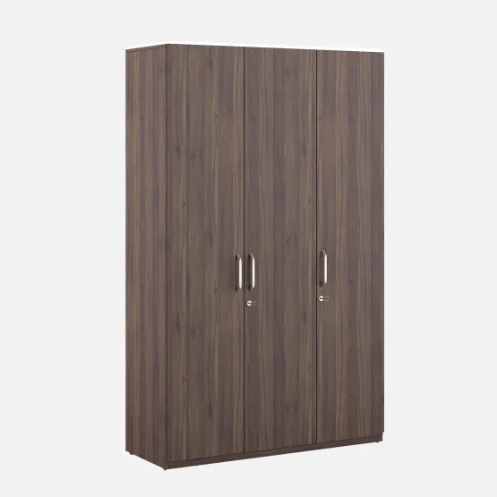 Kia 3 Door Wardrobe - Lyon Walnut