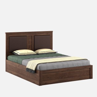 Comfy Queen 3/4 Hydraulic Storage Bed- Sheesham