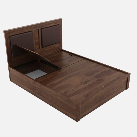 Comfy King 3/4 Hydraulic Storage Bed - Sheesham