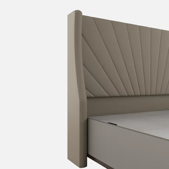 Morgan King Bed 3/4 Lifton Esm Sahara Beige