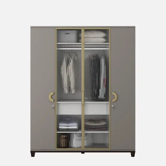 Morgan 4 Door Wardrobe - Esm Sahara Beige