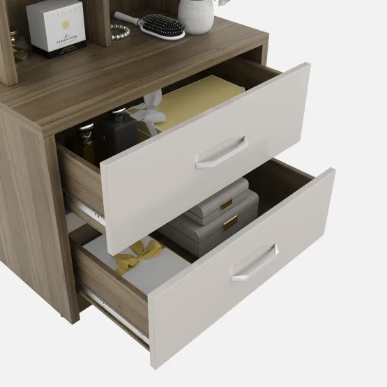 Kosmo Nora Dresser Pvc - Lyon Walnut