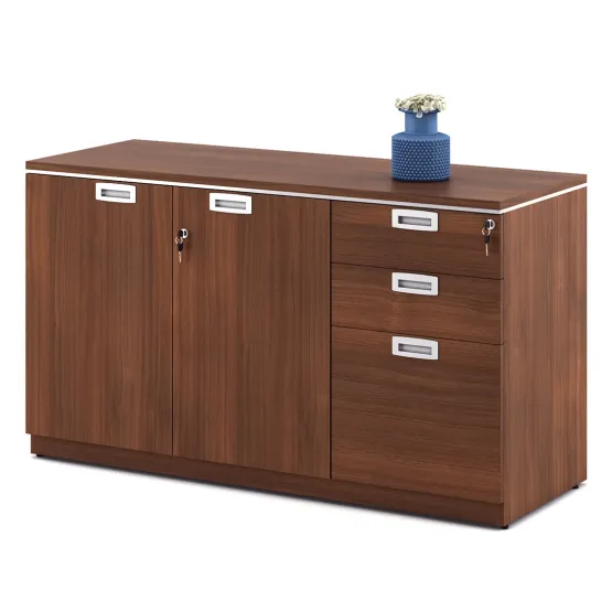 Nova Credestal 1200 (w) X 450 (d) X 675 (h) - Walnut Rigato