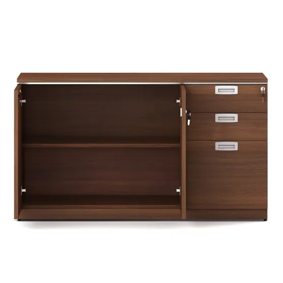 Nova Credestal 1200 (w) X 450 (d) X 675 (h) - Walnut Rigato