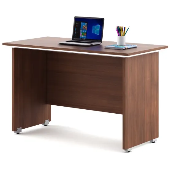 Nova Desking Office Table 1200(w)x600(d)x750(h) - Walnut Rigato