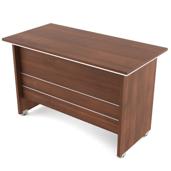 Nova Desking Office Table 1200(w)x600(d)x750(h) - Walnut Rigato