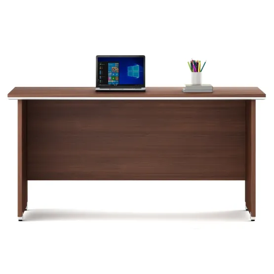 Nova Desking Office Table 1500(w)x750(d)x750(h) - Walnut Rigato