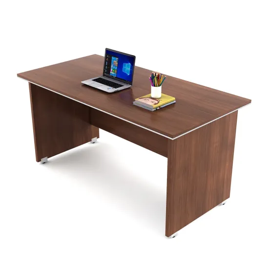 Nova Desking Office Table 1500(w)x750(d)x750(h) - Walnut Rigato