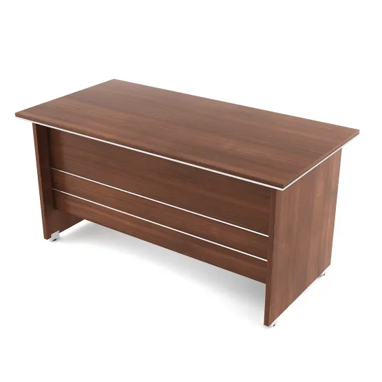 Nova Desking Office Table 1500(w)x750(d)x750(h) - Walnut Rigato