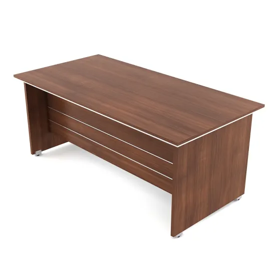 Nova Desking Office Table 1800(w)x900(d)x750(h) - Walnut Rigato