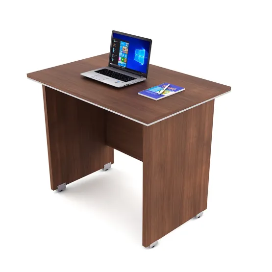 Nova Desking Office Table 900(w)x600(d)x750(h) - Walnut Rigato