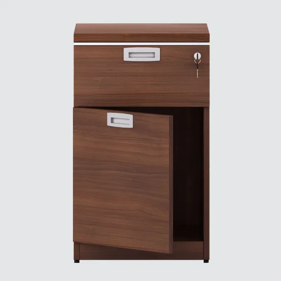 Nova Pedestal With 1 Drawer & 1 Shutter 404(w) X 450(d) X 675(h)