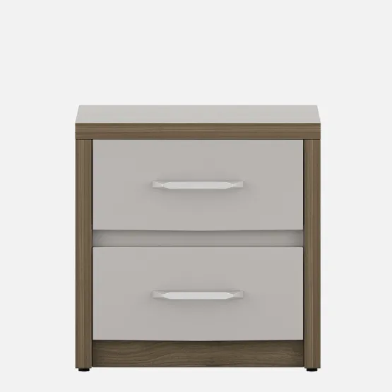 Nora Bedside - Lyon Walnut & Hg Ceramic