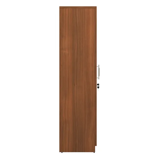 Kosmo Optima 3 Door Wardrobe - Walnut Rigato