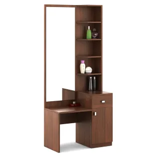 Kosmo Premium Dressing Table - Walnut Rigato