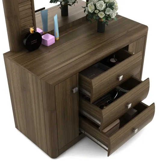 Kosmo Emperor / Proton Dressing Table - Lyon Walnut