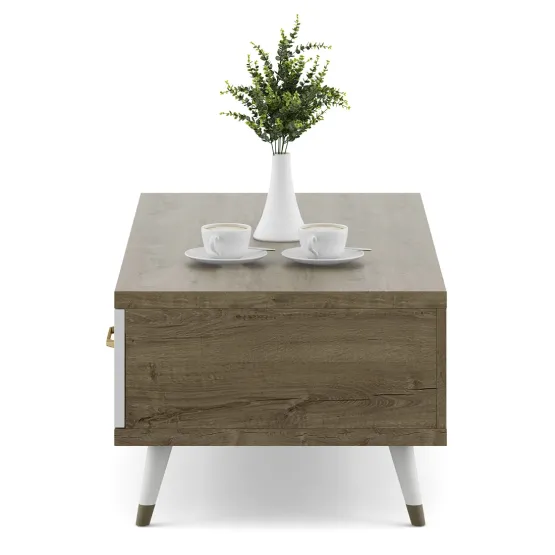 Center Table Stanley - Kingston White