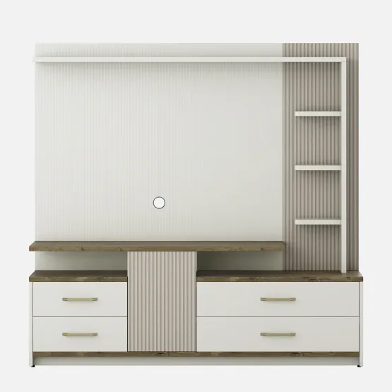 Kosmo Tv Unit Stanley-kingston White