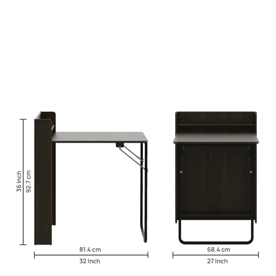 Kosmo Mst 04 Study Table-fumed Oak