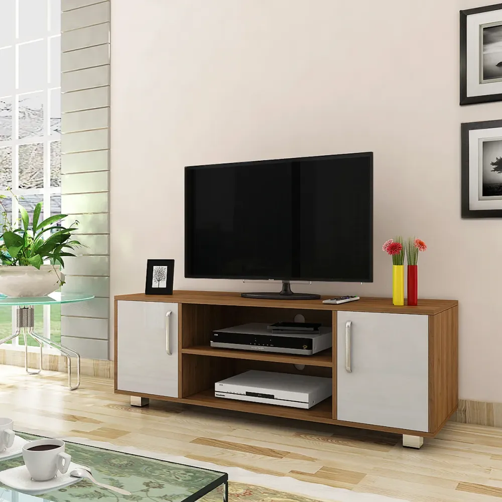 Kosmo Tv Unit Brio - Natural Teak