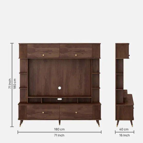 Kosmo Tv Unit Apollo - Sheesham