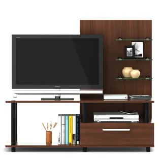 Kosmo Tv Unit Excel - Walnut Rigato Woodpore