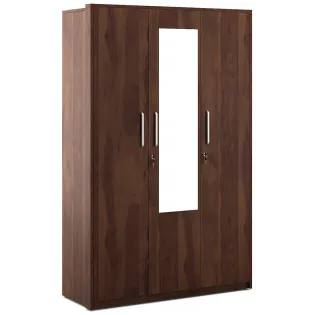 Value 3 Door Wardrobe With Mirror-sheesham