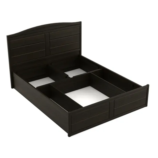 Kosmo Verona Queen Bed 3/4 Lifton Storage?? - Fumed Oak