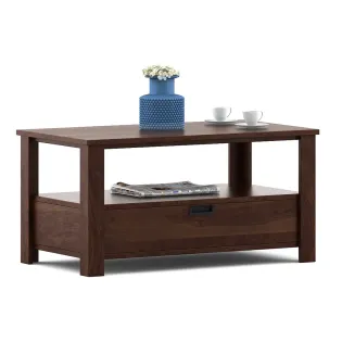 Kosmo Woodland V2 Coffee Table With One Drawer - Sheesham