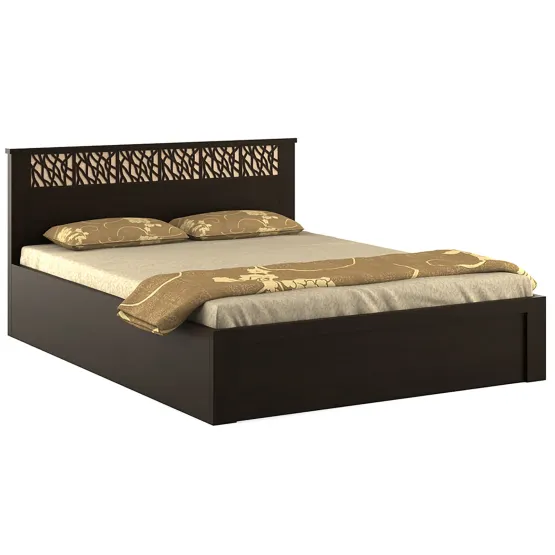 Kosmo Weave Queen Bed With Box Storage - Vermount Woodpore