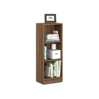 Kosmo William Bookcase 1060 X 400 - Walnut Bronze Woodpore