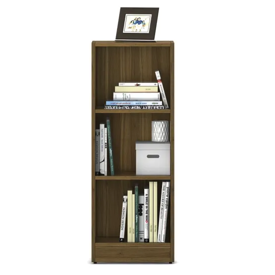 Kosmo William Bookcase 1060 X 400 - Natural Teak