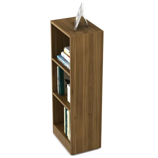 Kosmo William Bookcase 1060 X 400 - Natural Teak