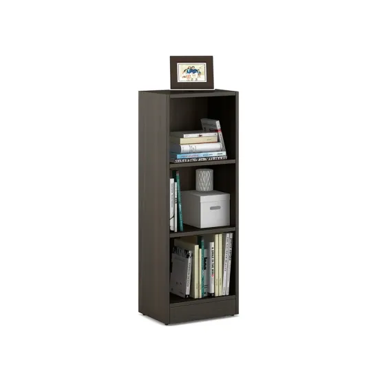 Kosmo William Bookcase 1060 X 400 - Fumed Oak (woodpore)