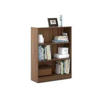 Kosmo William Bookcase 1060 X 800 - Walnut Bronze Woodpore