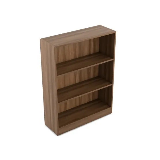 Kosmo William Bookcase 1060 X 800 - Walnut Bronze Woodpore