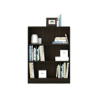 Kosmo William Bookcase 1060 X 800 - Fumed Oak (woodpore)