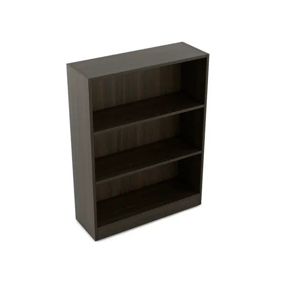 Kosmo William Bookcase 1060 X 800 - Fumed Oak (woodpore)