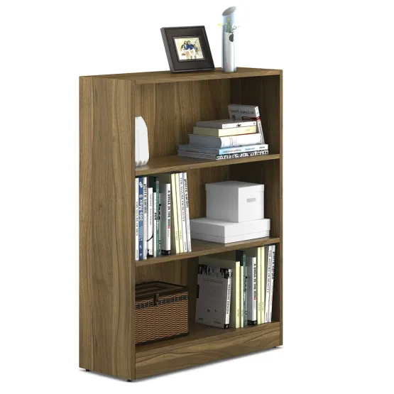 Kosmo William Bookcase 1060 X 800 - Natural Teak