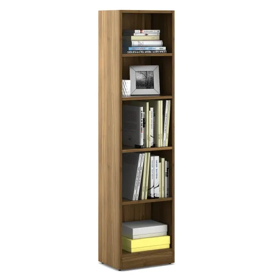 Kosmo William Bookcase 1600 X 400 - Natural Teak