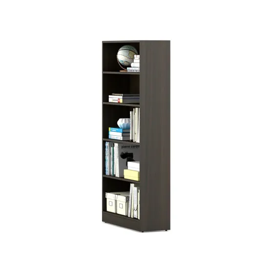 Kosmo William Bookcase 1600 X 800 - Fumed Oak (woodpore)